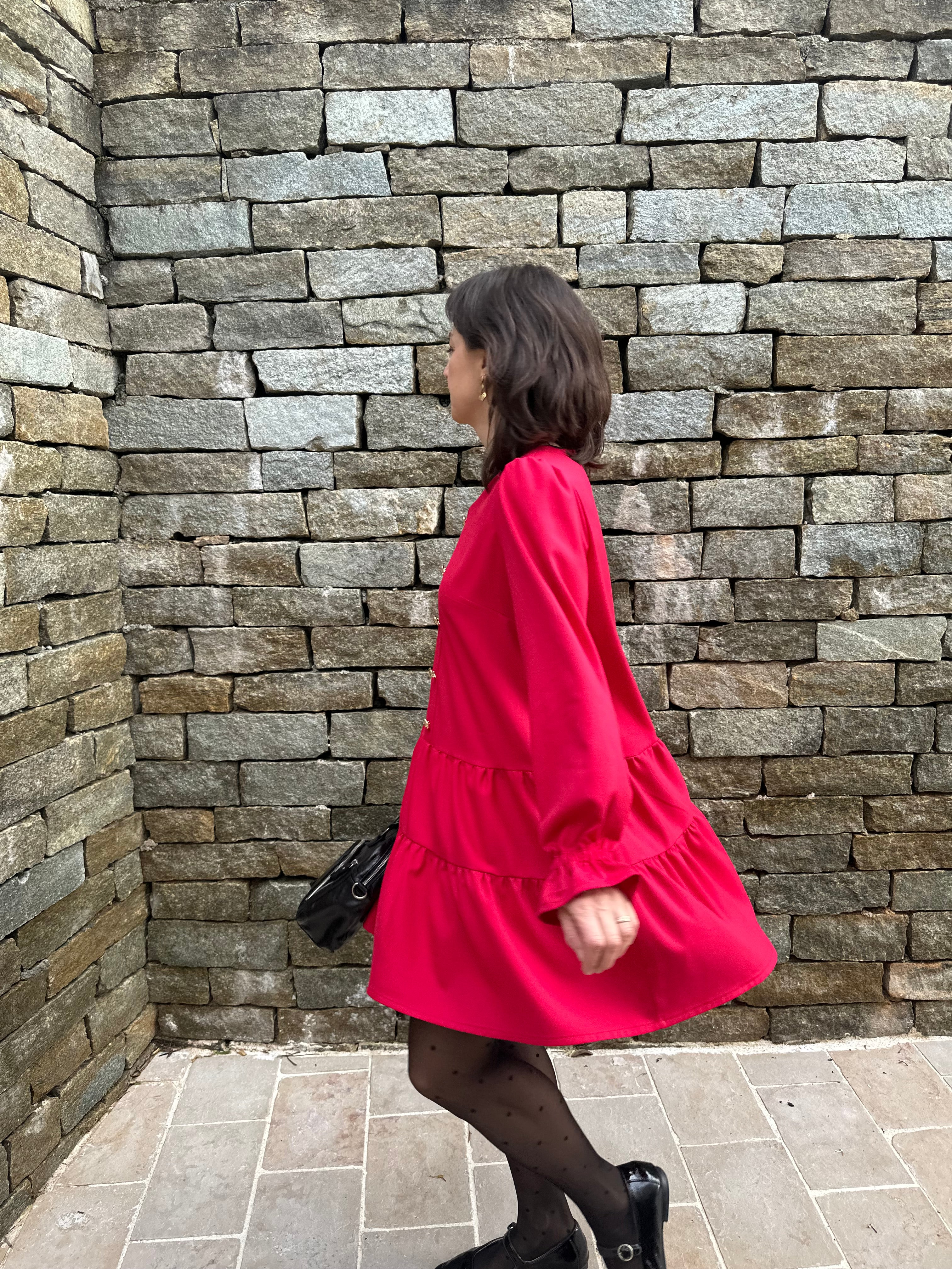 Laeti & Léa Azurée patron couture blouse robe PDF 32-52