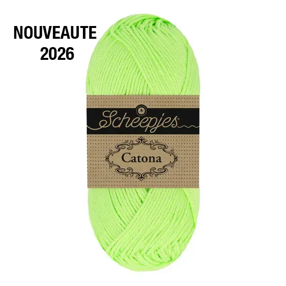 Scheepjes Catona 0107 fil coton pelote 50 g mercerisé