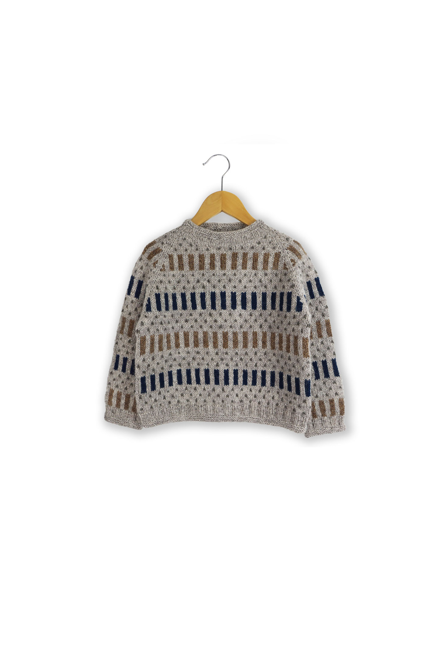 Isager Yarn Kits Skagen sweater for kids kit pull enfant