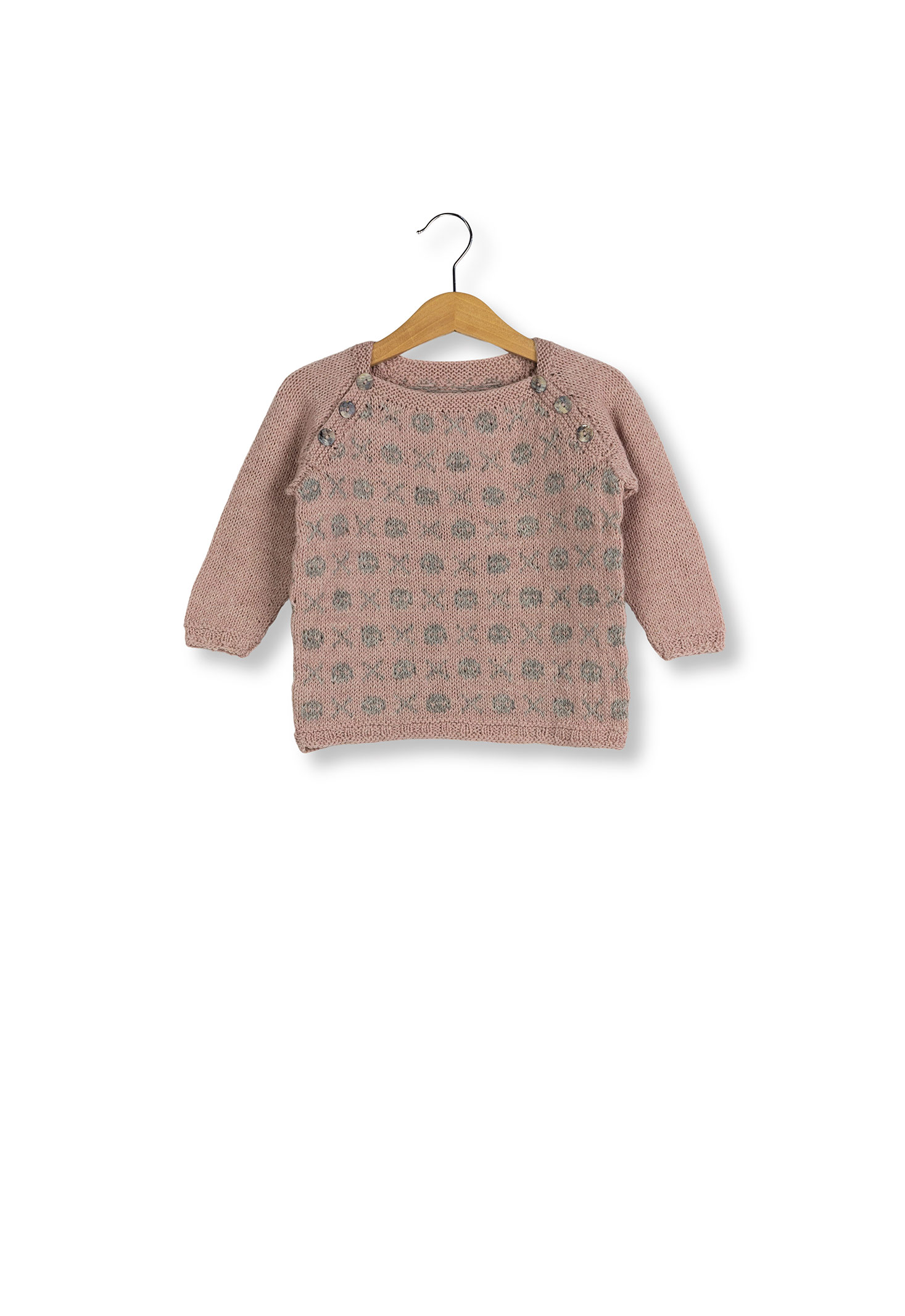 Isager Yarn Kits Skeletter kit tricot pull jacquard