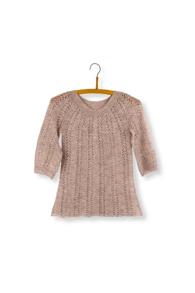Isager Arrows patron tricot papier adulte