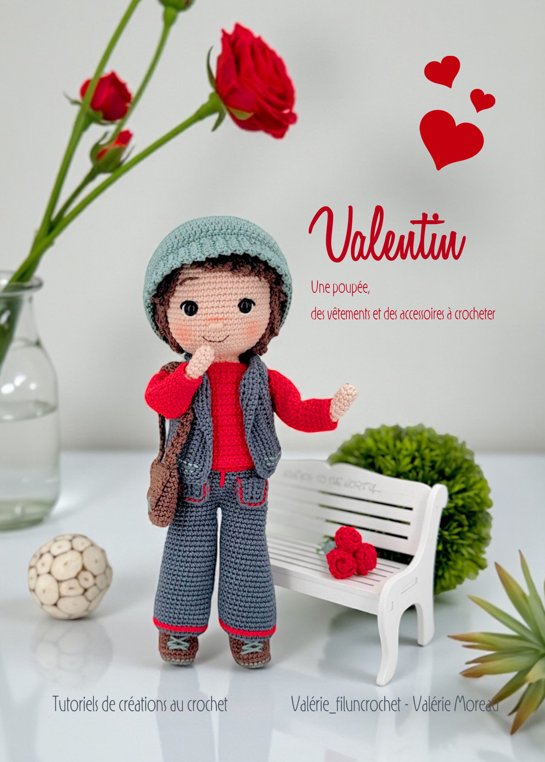 Valentin livre crochet modèles sans kit loisirs créatifs