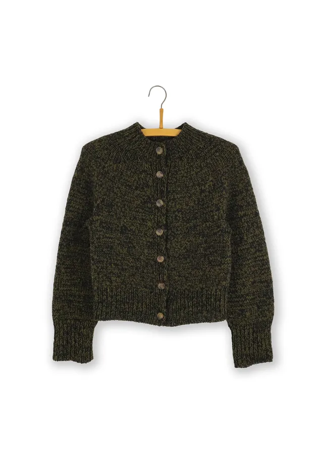 Isager Yarn Kits Marled Jacket kit à tricoter veste chinée