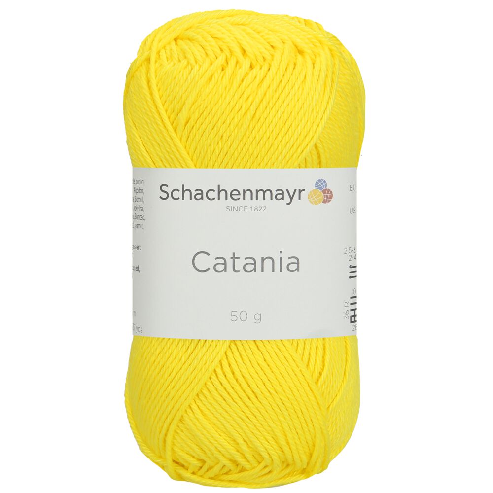 Schachenmayr Catania coton 0442 jaune néon lavable