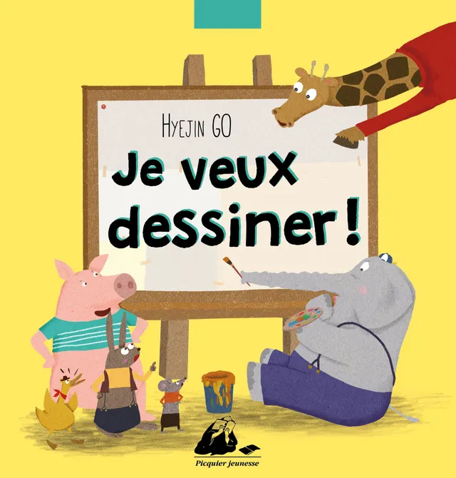 Éditions Picquier Je veux dessiner ! album jeunesse dès 5 ans