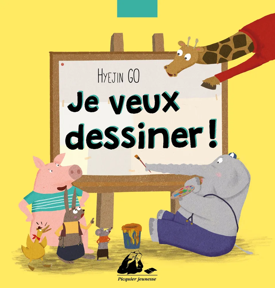Éditions Picquier Je veux dessiner ! album jeunesse dès 5 ans