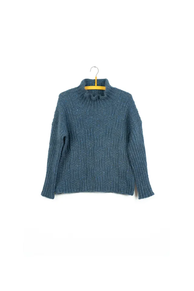 Isager Blue patron tricot modèle à tricoter