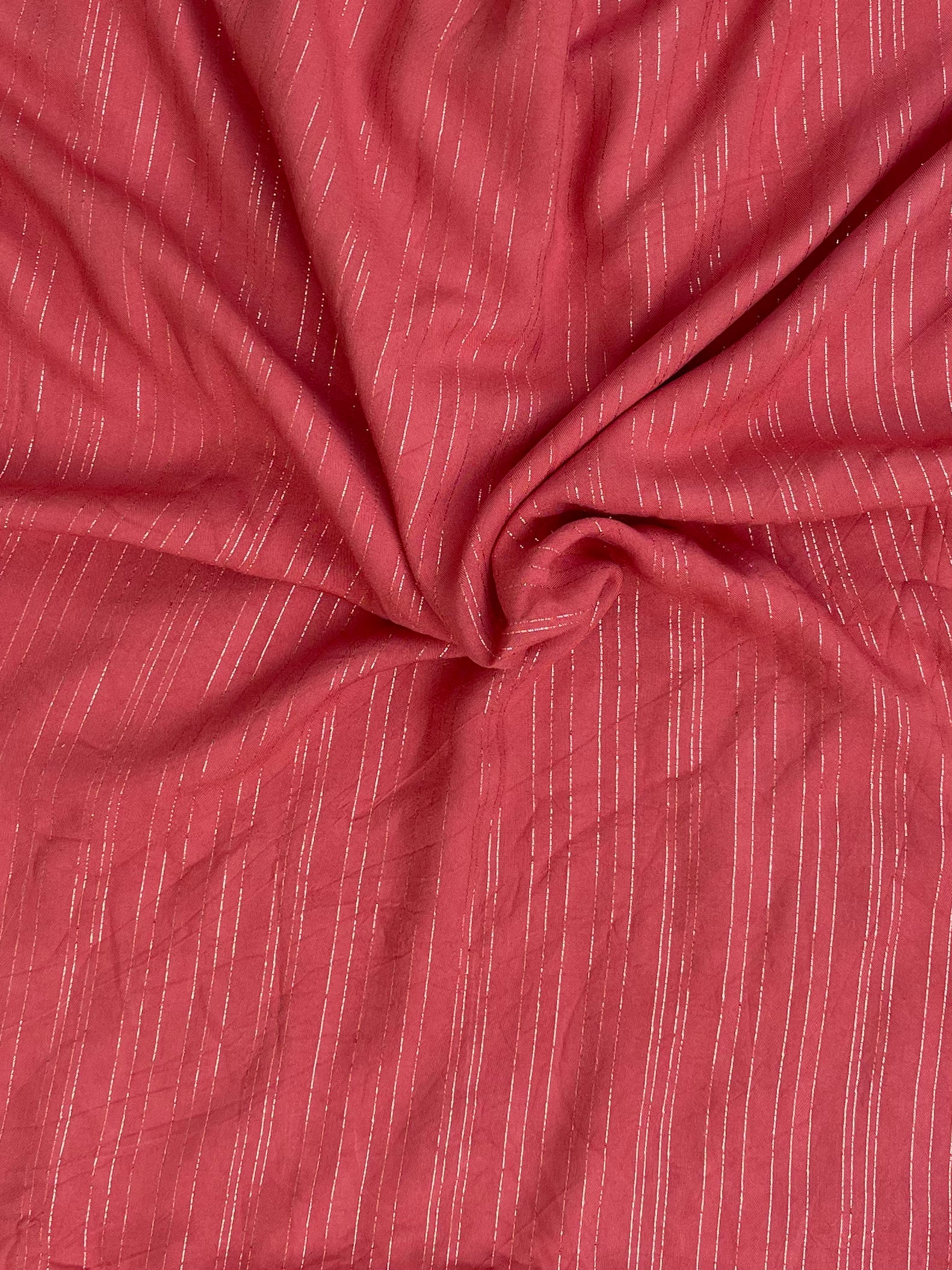 Laeti & Léa Coupon viscose lurex rouille 1,5 m top