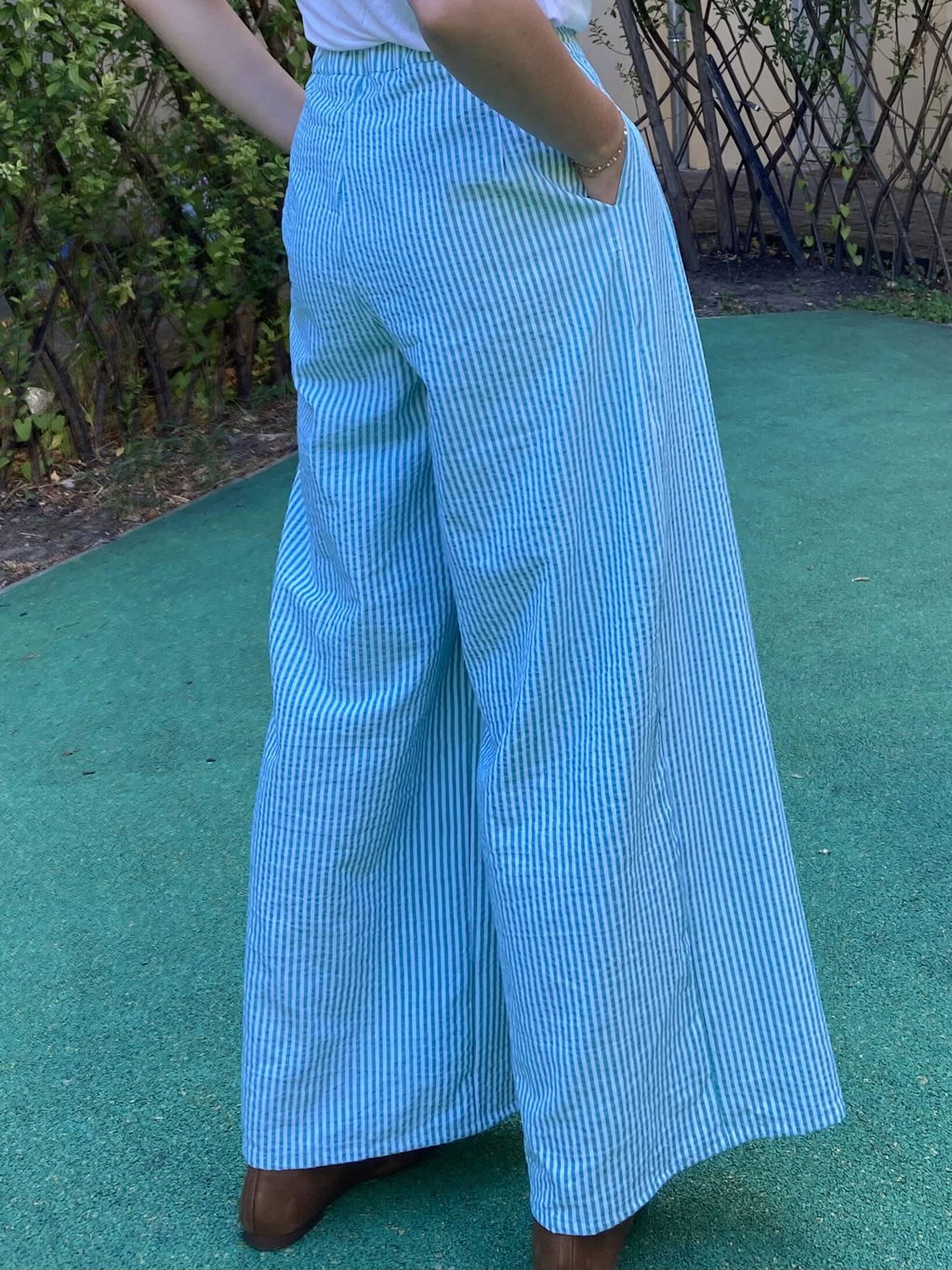 Laeti & Léa Andromède 32-52 patron couture pantalon PDF palazzo