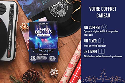 Cultur’In The City Découverte coffret cadeau 2 places concert