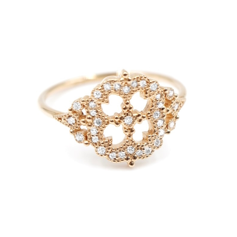 Angèle Brousse Greta Starlite bague or 18 carats diamants