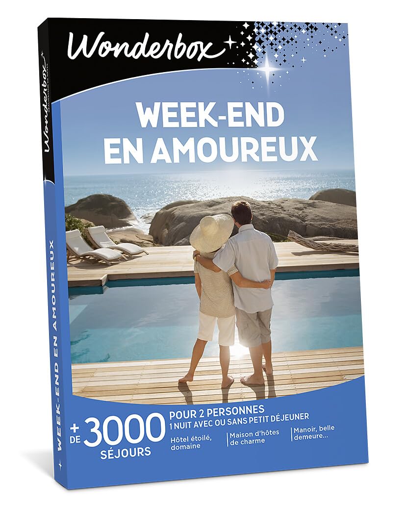 Wonderbox Séjour & week-end Amoureux coffret nuit 2 pers