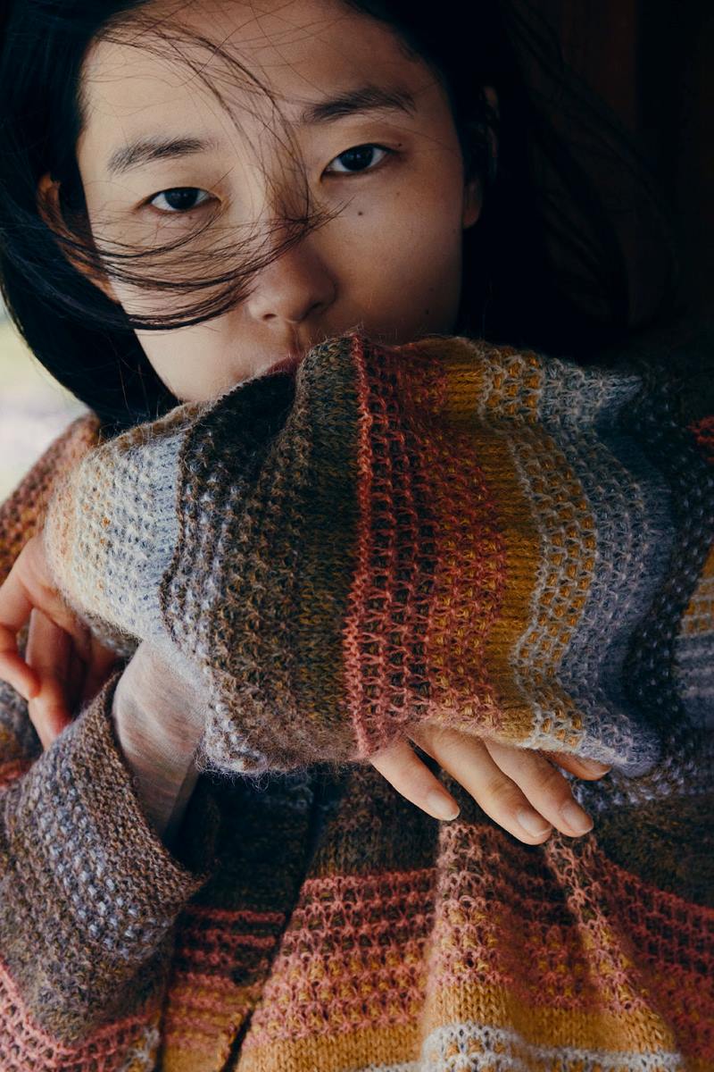 Isager Yarn Kits Kansai Cardigan kit tricot gilet