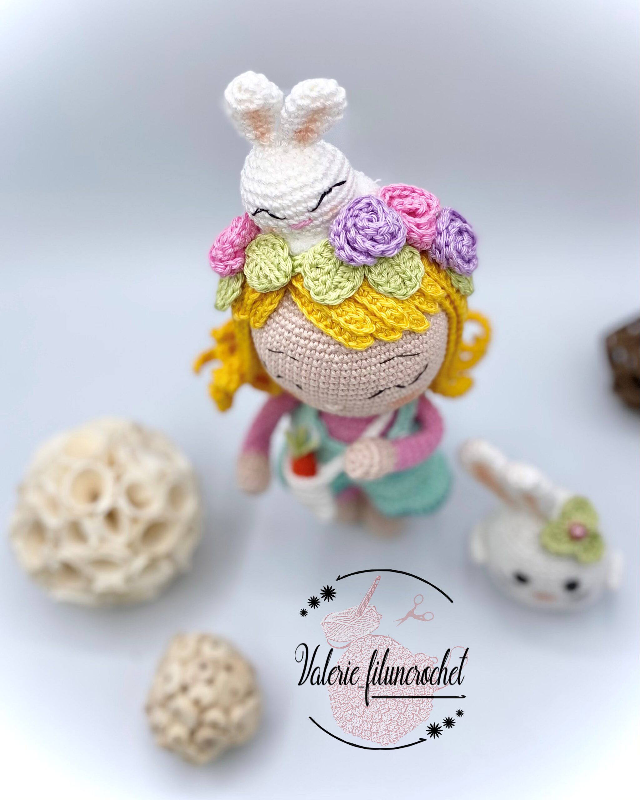 Valerie Fil Un Crochet Mélanie fête Pâques patron crochet PDF Pâques