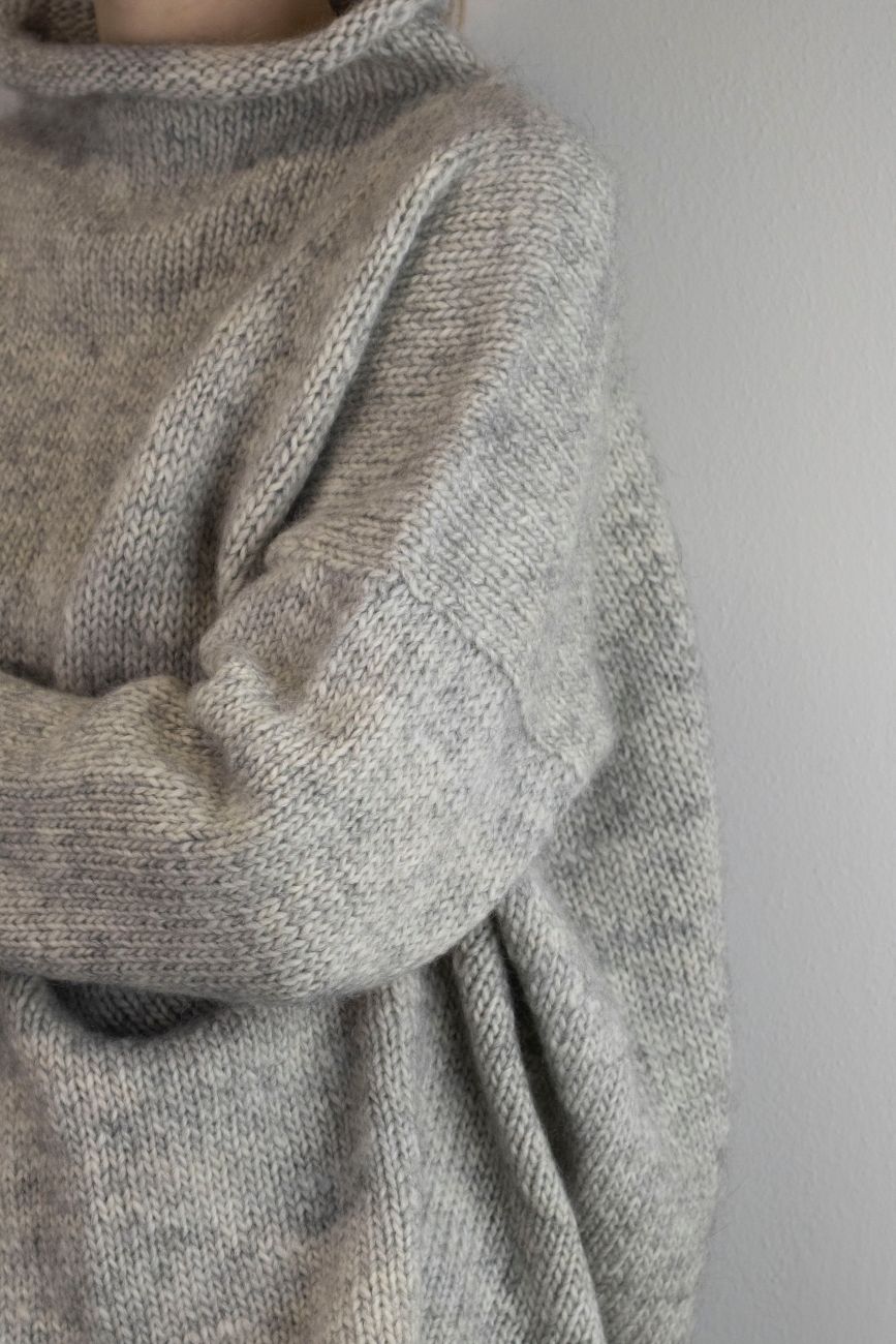 Isager Snug Sweater kit tricot pull chaud