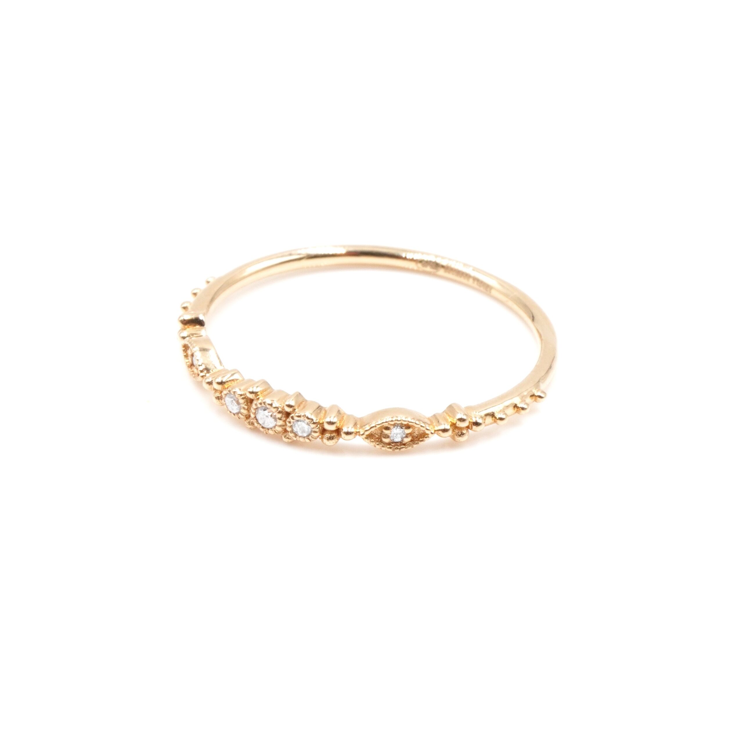 Angèle Brousse Susie Small bague or jaune 18 carats diamants