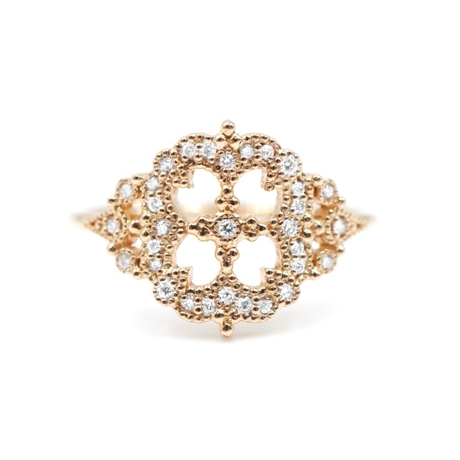 Angèle Brousse Greta Starlite bague or 18 carats diamants
