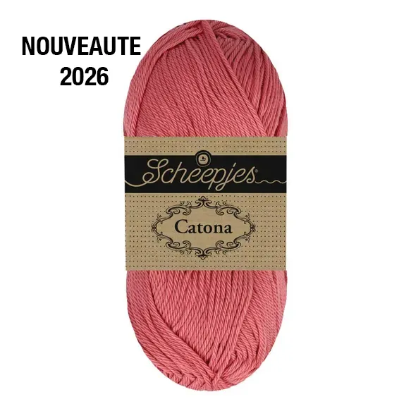 Scheepjes Catona 0082 fil coton bleu ciel 50 g
