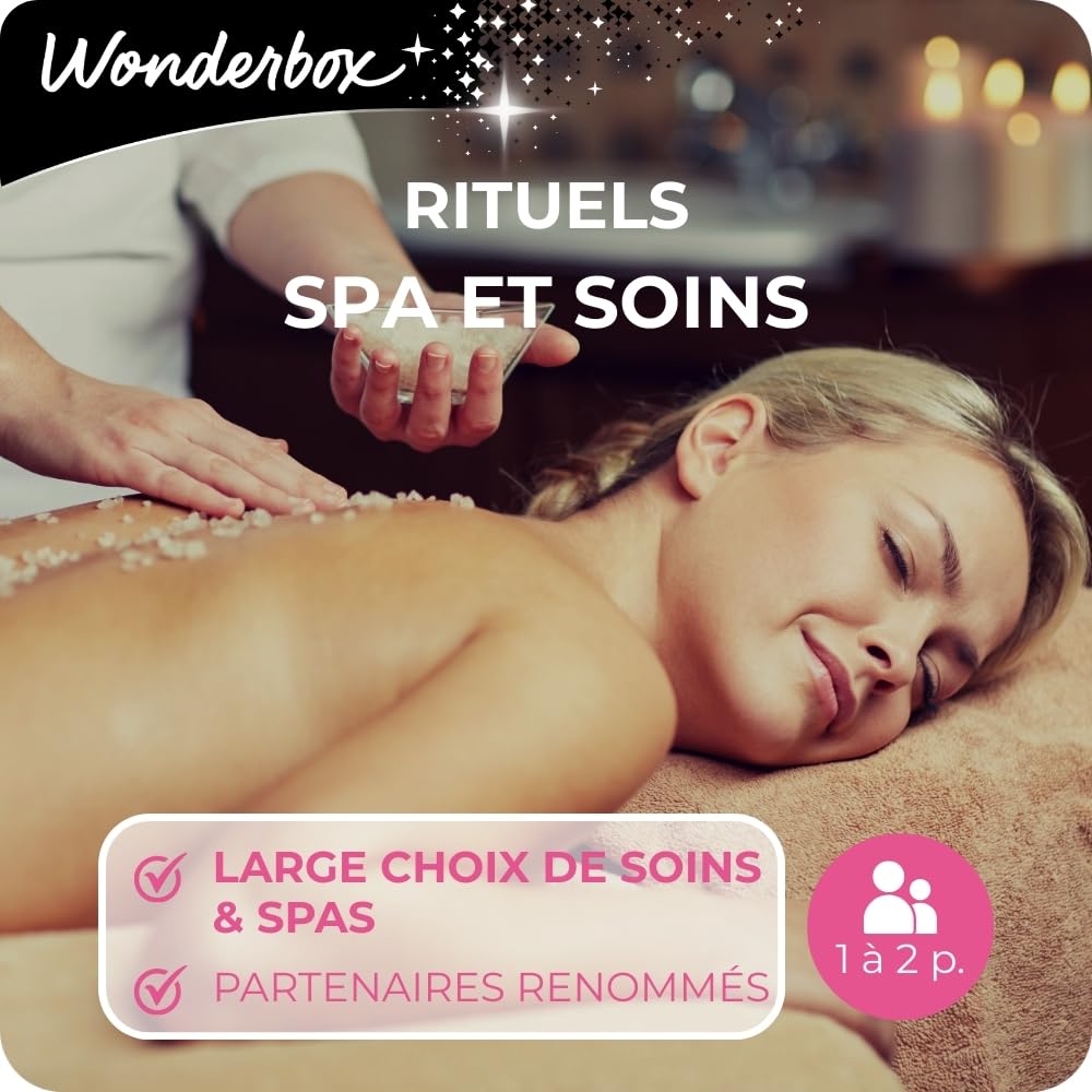 Wonderbox Beauté & bien-être Rituels Spa et Soins coffret 1 à 2 pers.