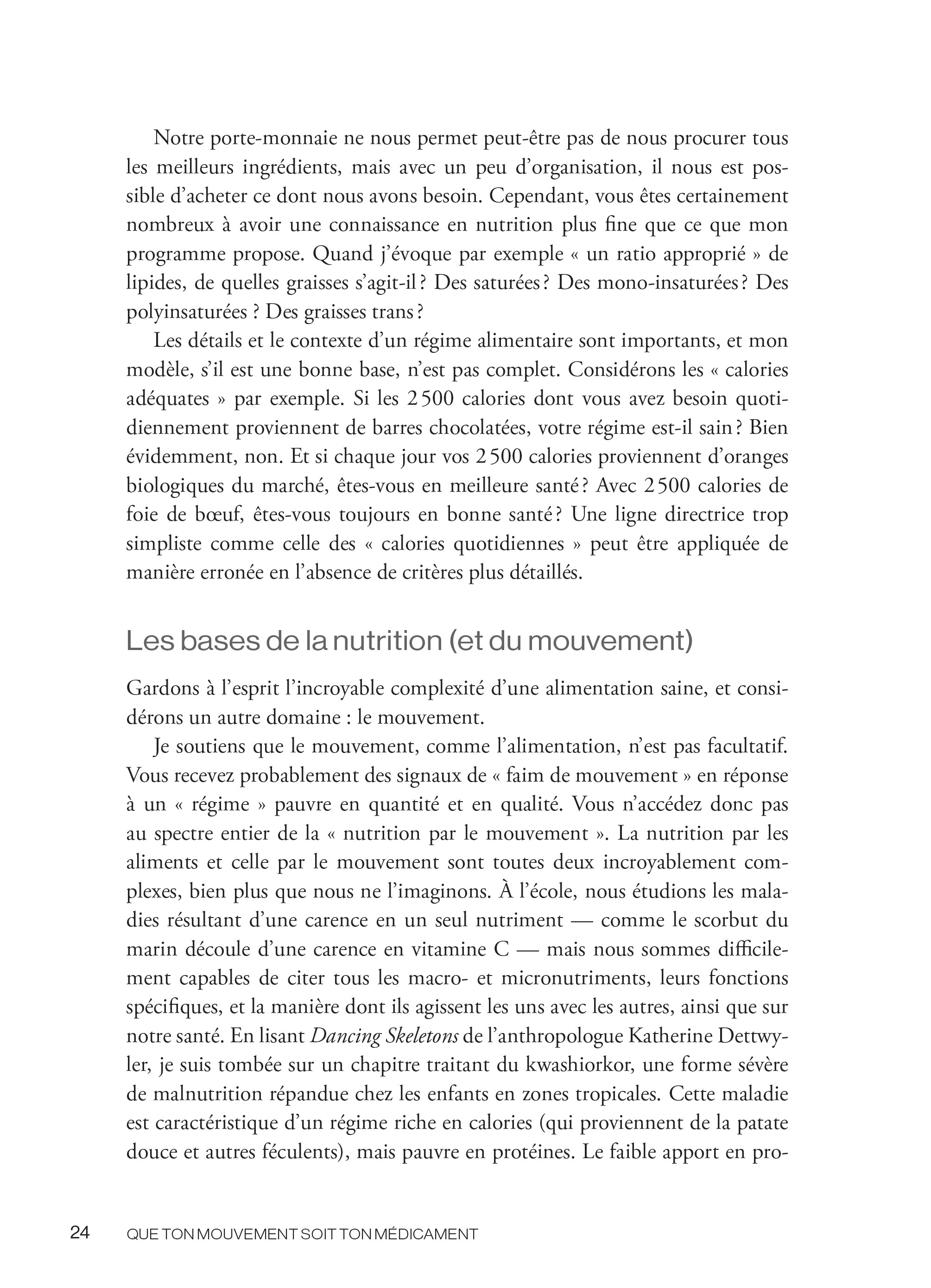Souccar Coach Que ton mouvement soit médicament livre broché