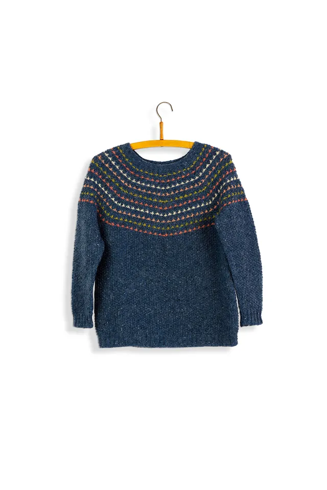 Isager September patron tricot pull femme