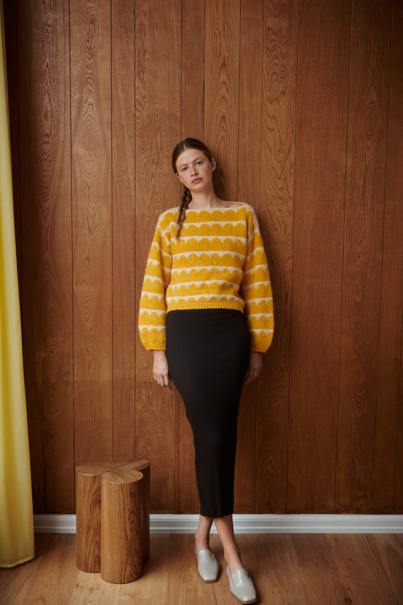 Isager Robinia Sweater kit tricot pull