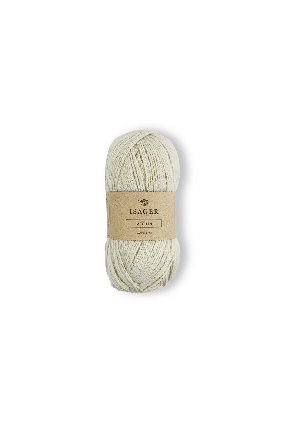 Isager Yarn Merilin pelote mérinos lin