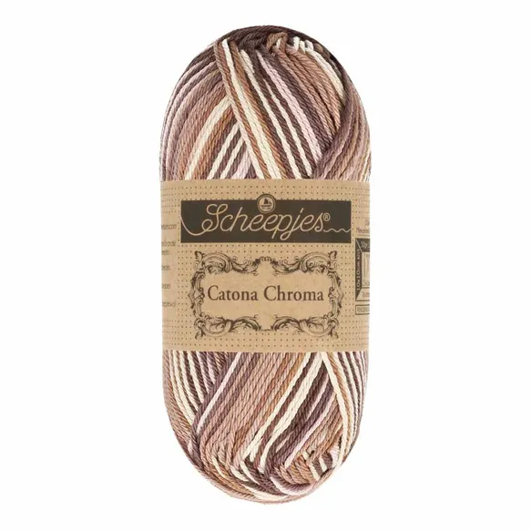 Scheepjes Catona Chroma 011 fil coton 50g dégradé multicolore