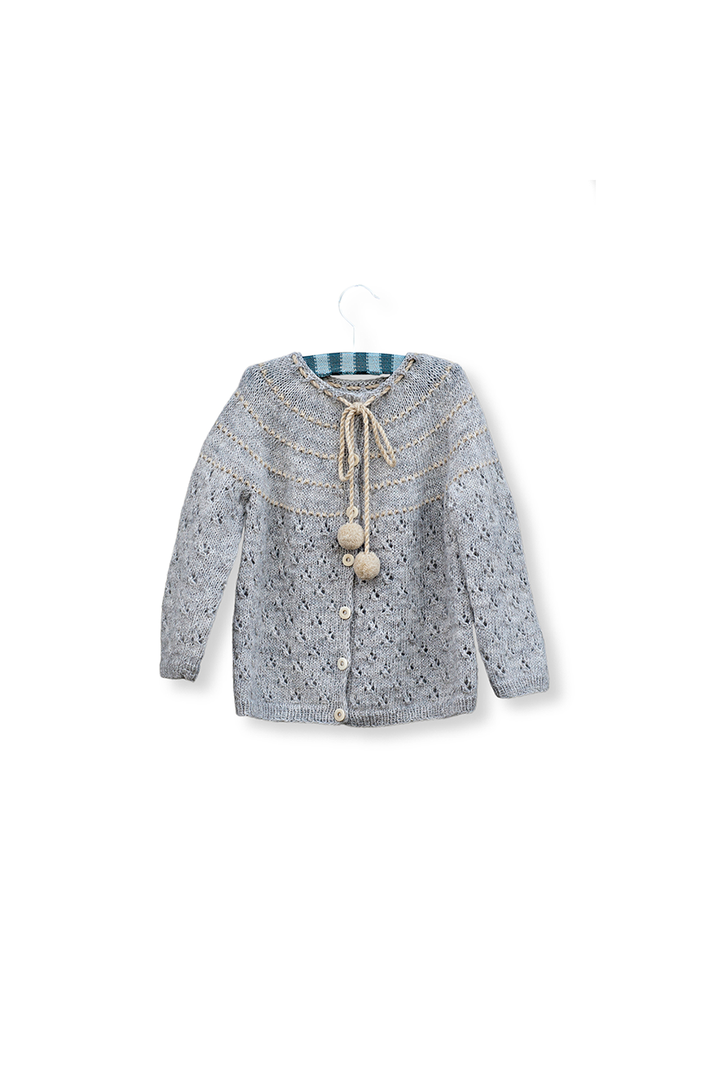Isager Yarn Kits Dove kit tricot pull laine