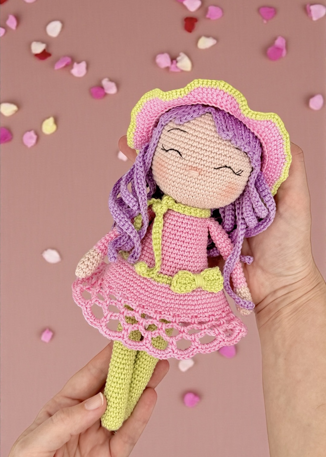 Valerie Les Kits Crochets Lila kit crochet poupée débutant