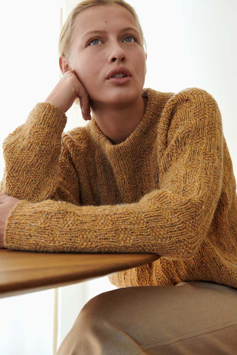 Isager Cauliflower kit tricot Tweed Alpaca 1