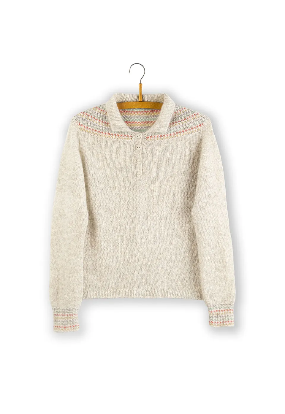 Isager Tove Shirt kit top tricot