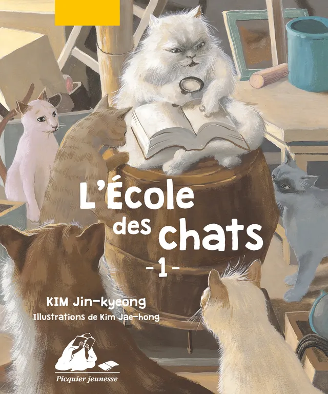 Éditions Picquier L’Ecole des Chats 1 livre enfant dès 5 ans