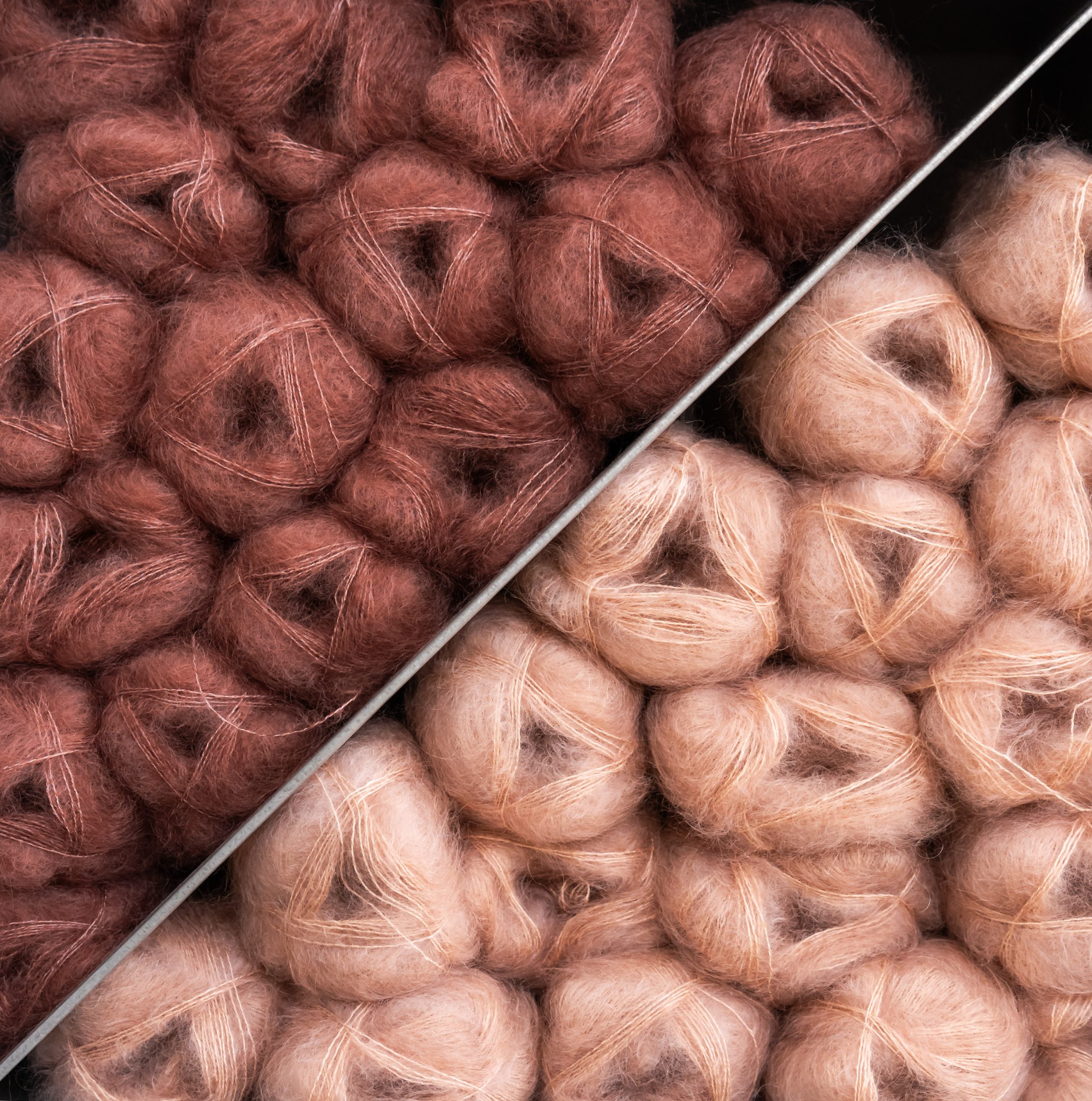 Isager Silk Mohair pelote mohair et soie dentelle