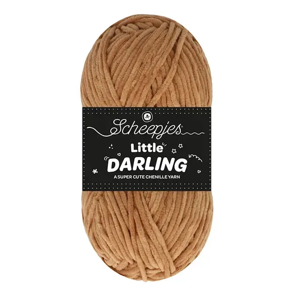 Scheepjes Little Darling 404 fil chenille Teddy bear amigurumi
