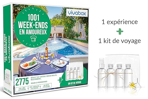 Vivabox 1001 Week-Ends en Amoureux coffret séjour 2 personnes hôtel