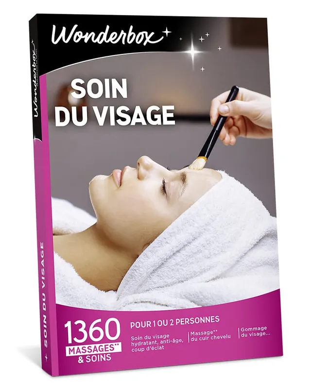Wonderbox Soin du visage coffret beauté 1-2 pers relaxation