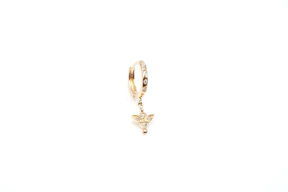 Angèle Brousse Romance créole pendante or 18 carats diamants