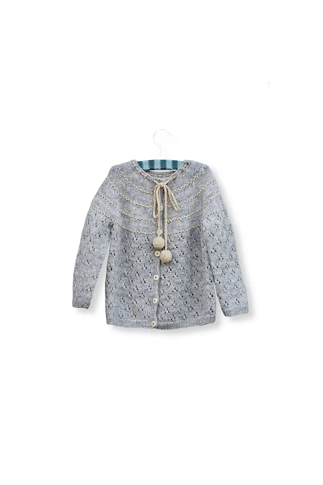 Isager Yarn Kits Dove kit tricot pull laine
