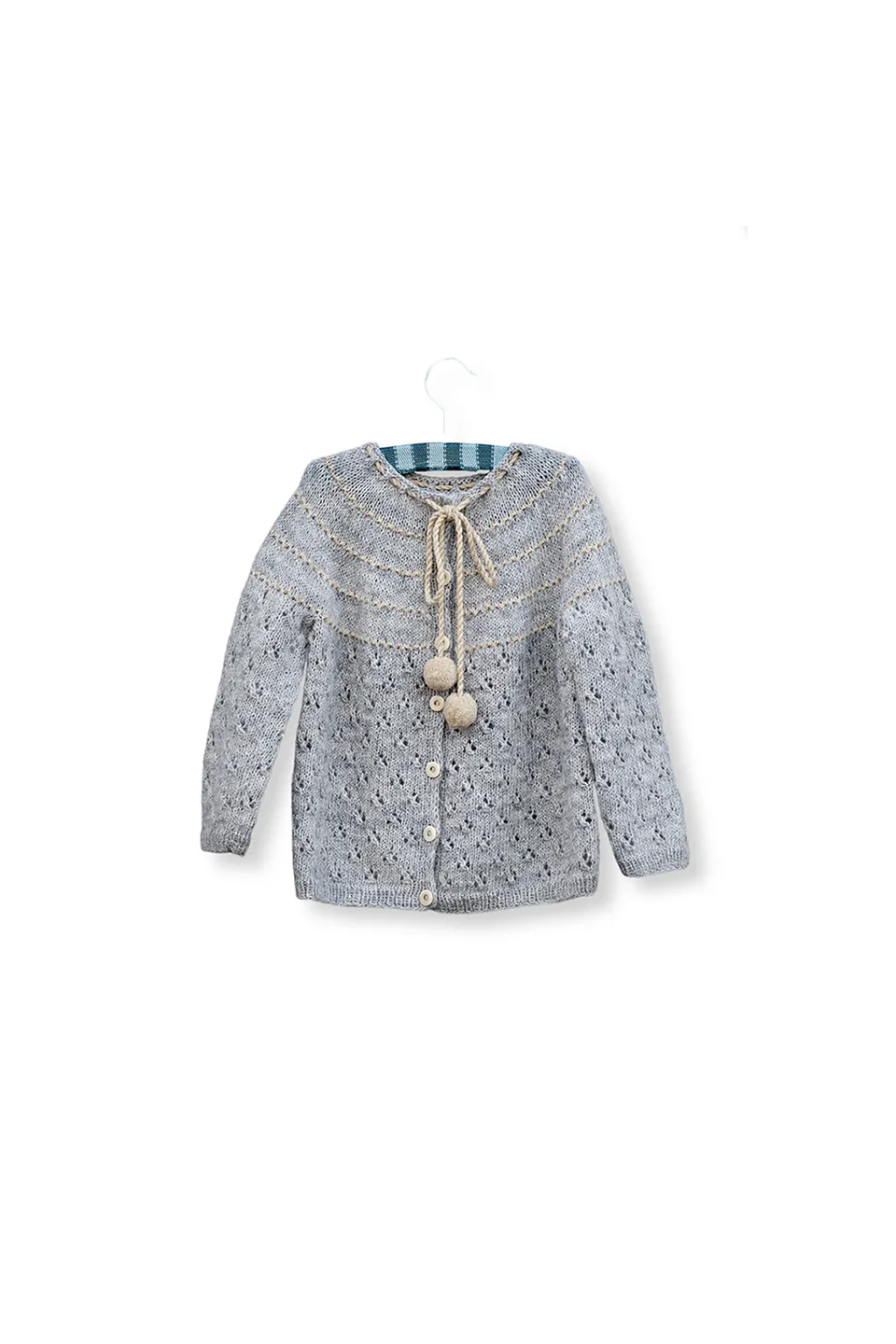 Isager Yarn Kits Dove kit tricot pull laine