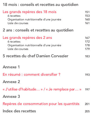Souccar Guide Premiers repas 4 mois à 3 ans livre broché