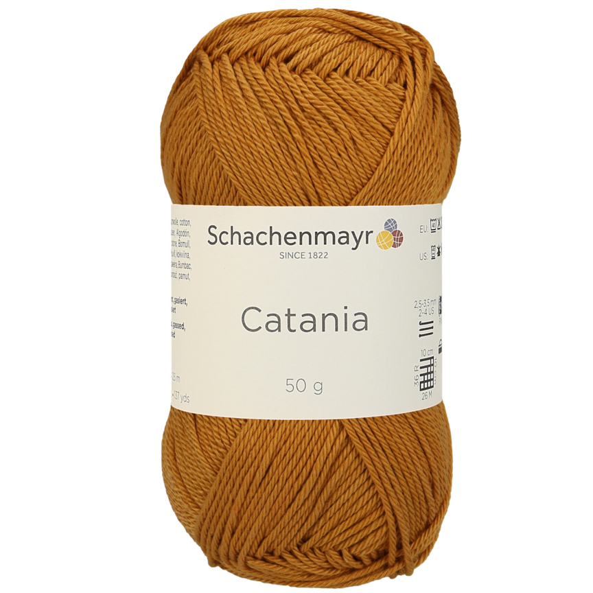 Schachenmayr Catania 0383 fil coton Zimt cannelle