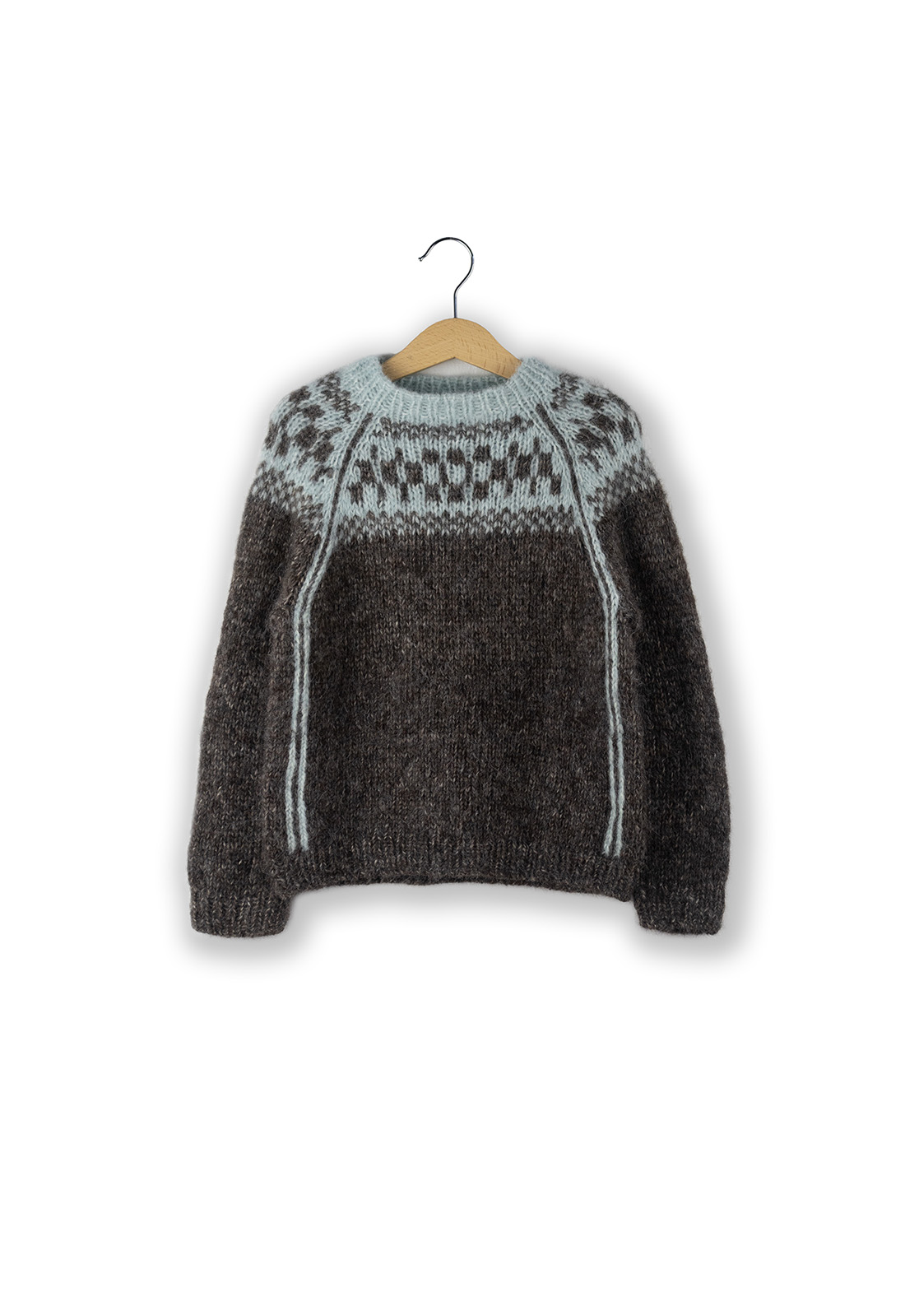 Isager Yarn Kits Little Joha Sweater kit tricot pull patron inclus