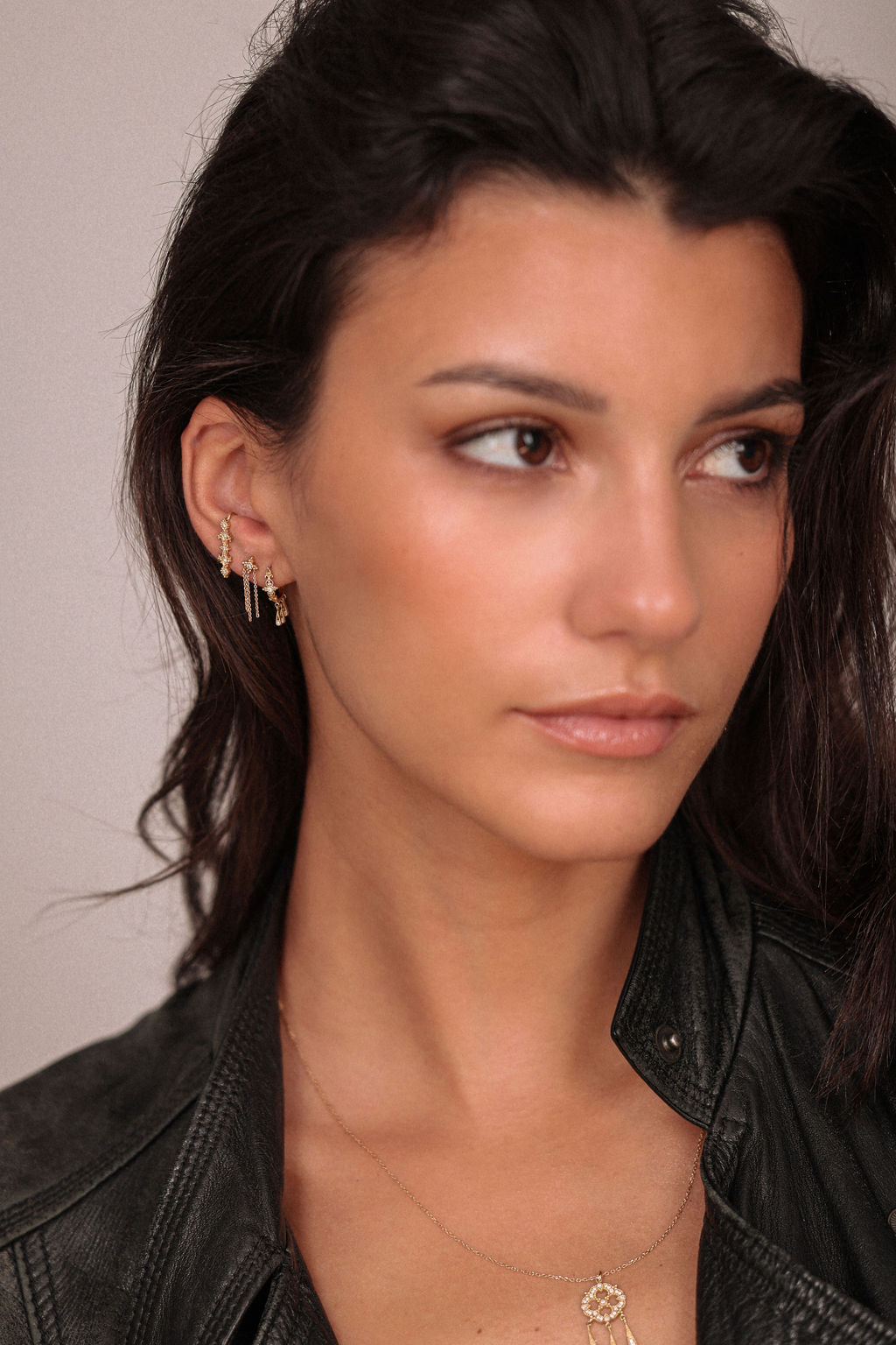 ANGÈLE BROUSSE Greta boucle d’oreille tige or diamant