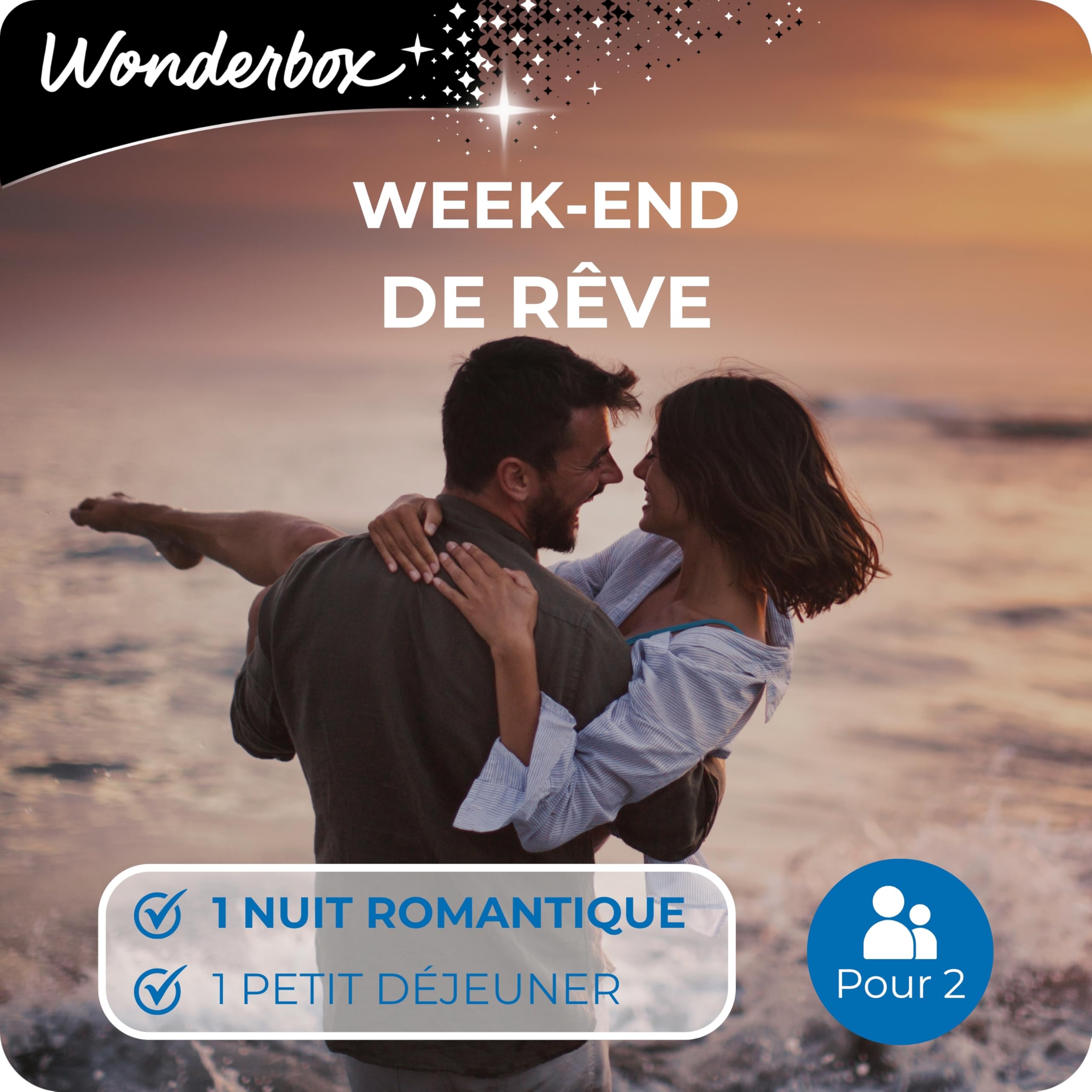 Wonderbox Week-End de Rêve coffret cadeau 2 pers