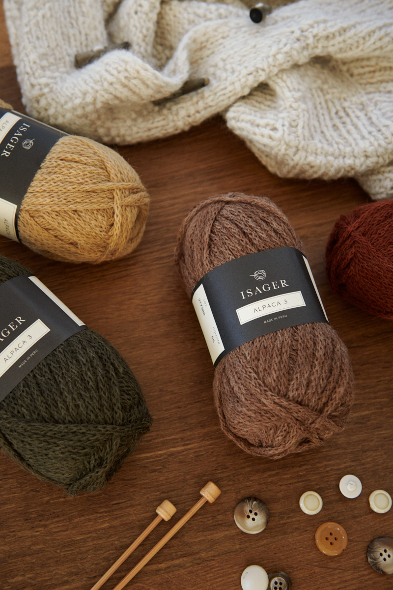 Isager Alpaca 3 fil à tricoter laine alpaga 100g