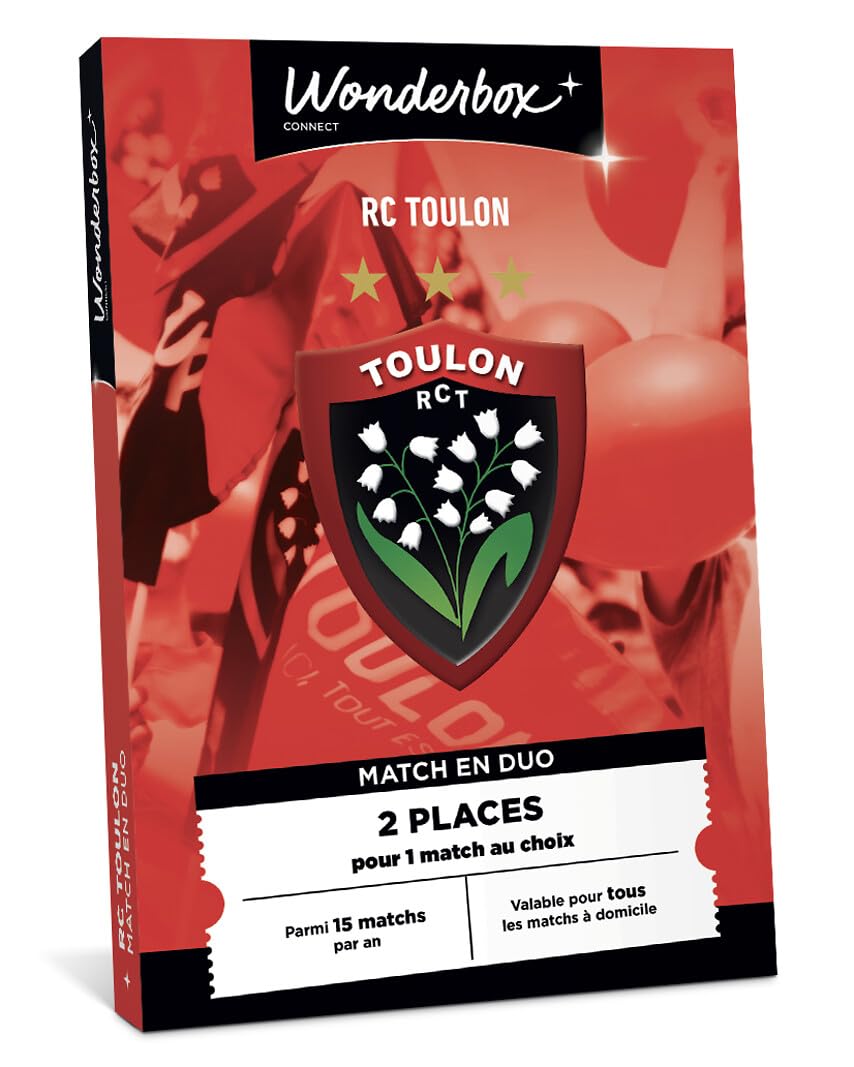 Tick'nBox RC Toulon Match en Duo coffret 2 places