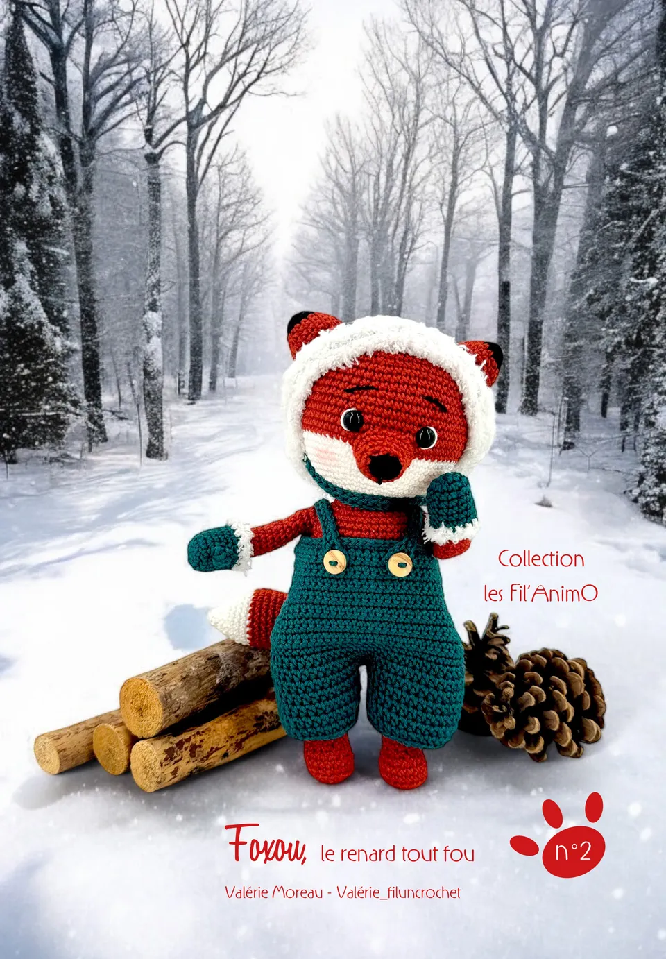 Valerie Fil un Crochet Foxou livre crochet renard amigurumi