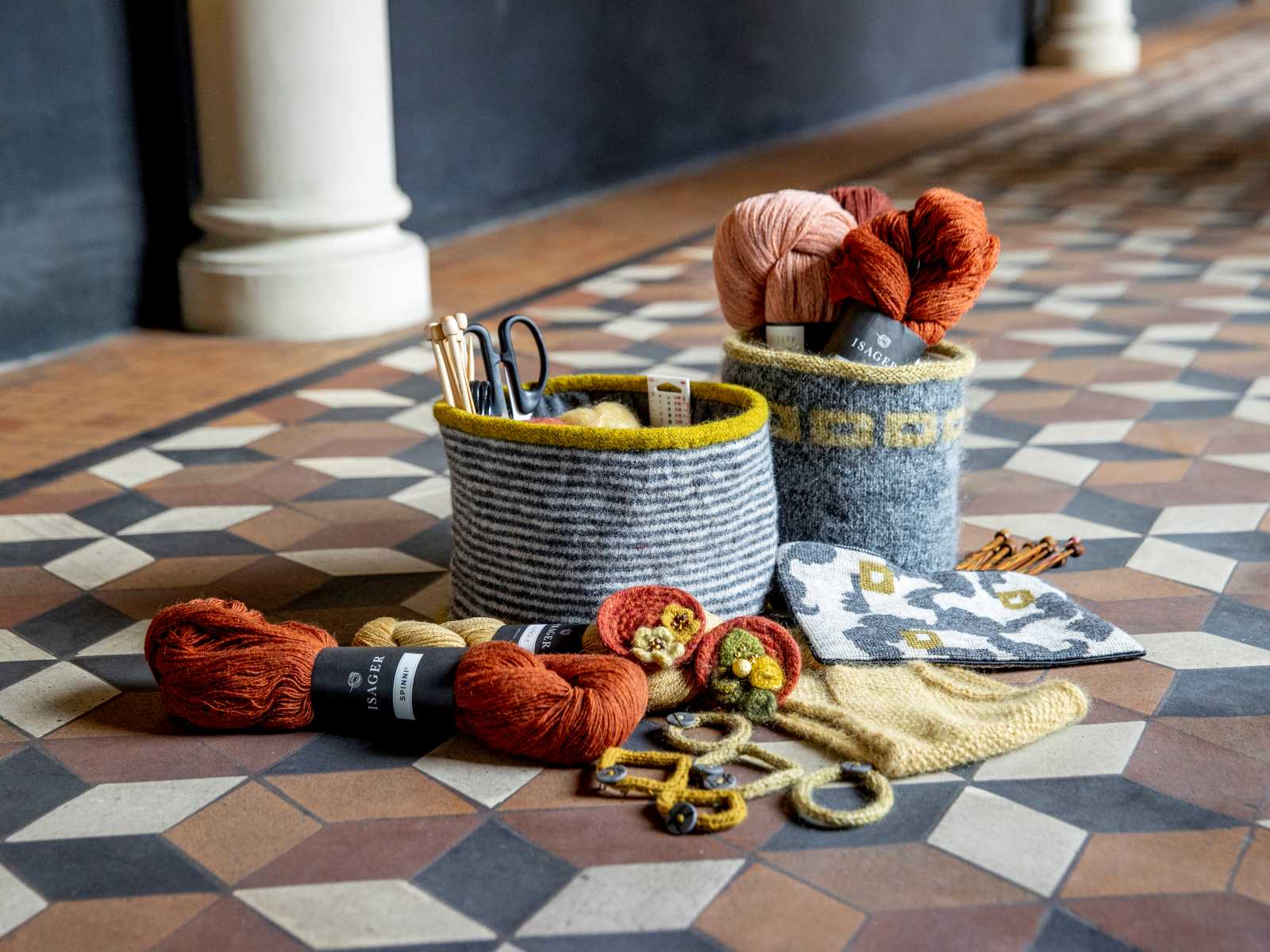 Isager Bindesbøll på pindene livre tricot modèles danois