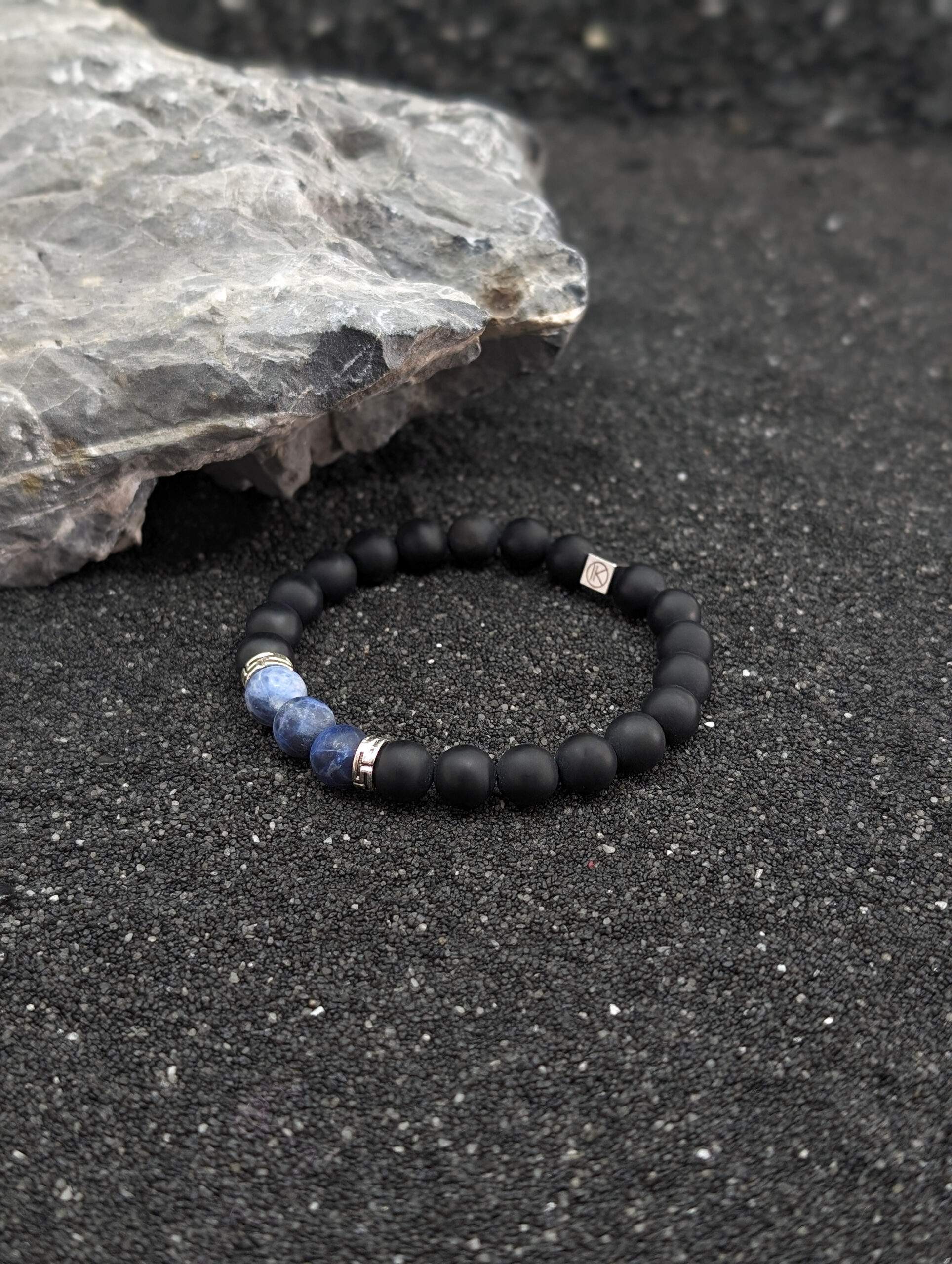 IKOBA Bracelets bracelet sodalite agate 8 mm mat